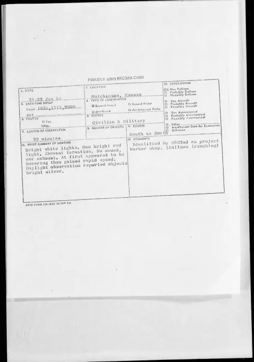 First page of 1955.01 - 6966279 - Hutchinson, Kansas