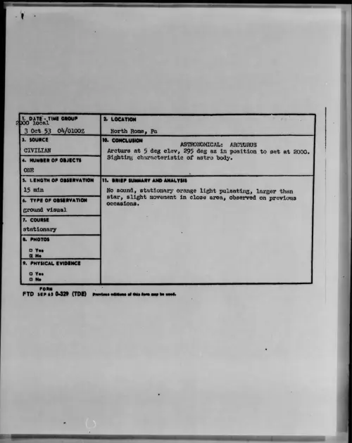 First page of 1953.10 - 6980950 - North Rome, Pa