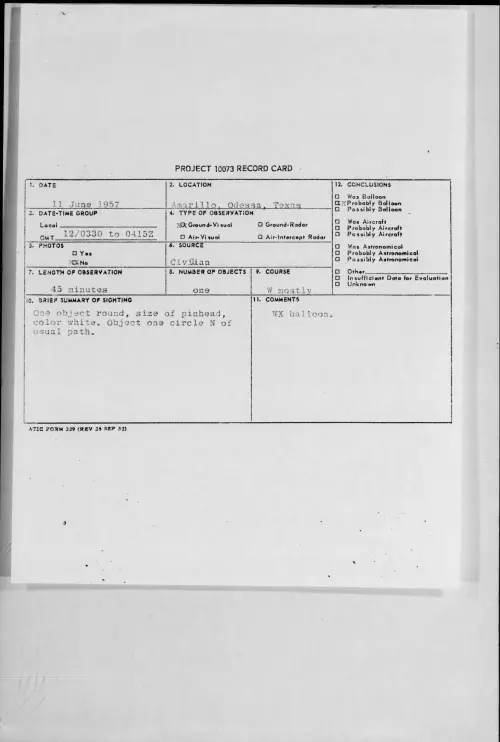 First page of 1957.06 - 6958783 - Amarillo, Odessa, Texas