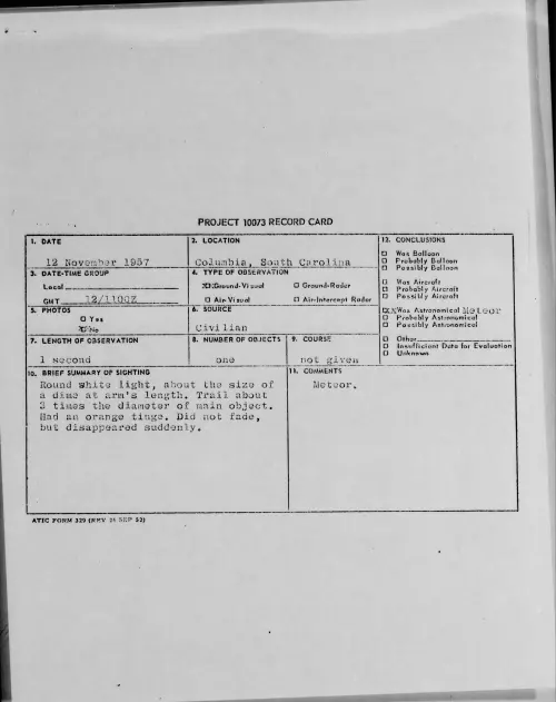 First page of 1957.11 - 6782704 - Columbia, South Carolina