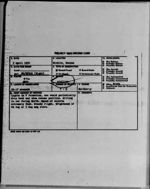 First page of 1954.04 - 6781050 - Wichita, Kansas