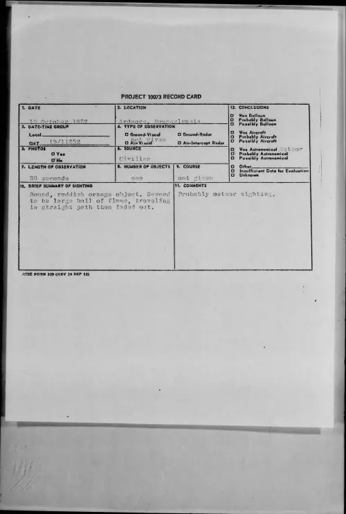 First page of 1957.10 - 6972878 - Ardmore, Pennsylvania