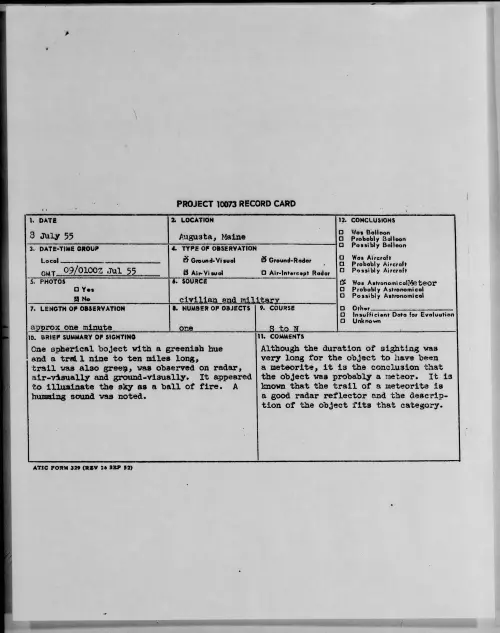 First page of 1955.07 - 6968736 - Augusta, Maine