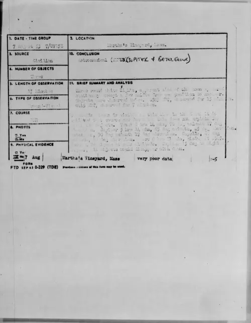 First page of 1953.08 - 6979398 - Martha's Vineyard, Mass