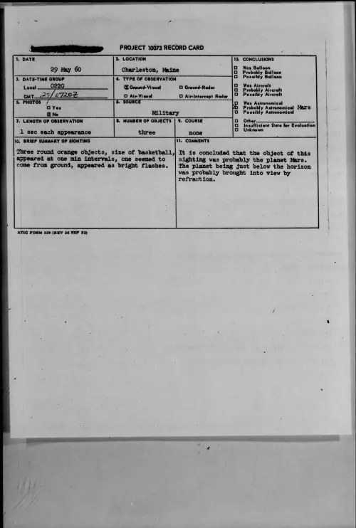 First page of 1960.05 - 7812856 - Charleston, Maine