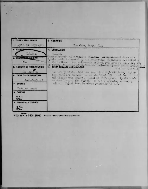 First page of 1953.04 - 6384552 - San Juan, Puerto Rico