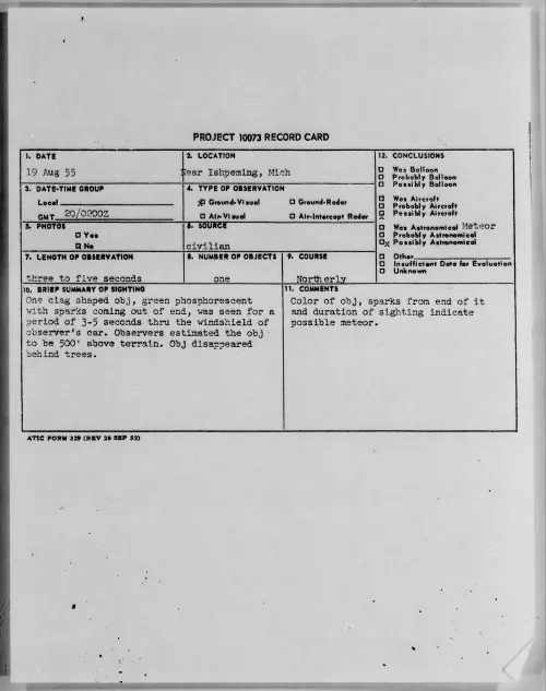 First page of 1955.08 - 6972109 - Near Ishpeming, Mich