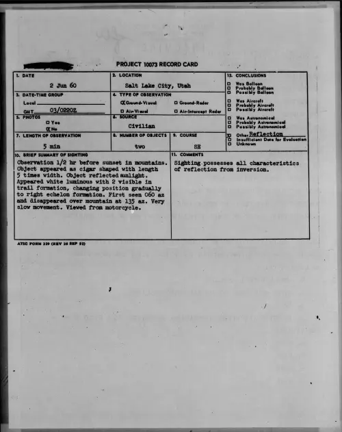 First page of 1960.06 - 7813054 - Salt Lake City, Utah