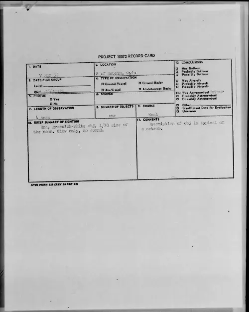 First page of 1959.03 - 9079522 - S of Dublin, Ohio