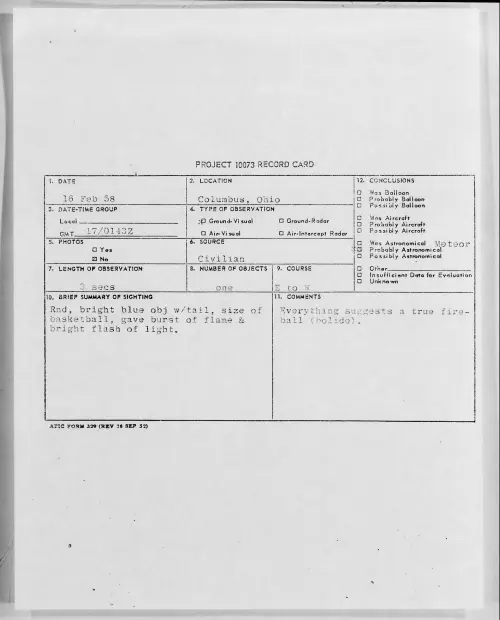 First page of 1958.02 - 6960669 - Columbus, Ohio