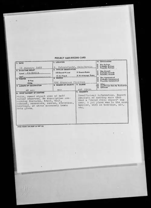First page of 1957.01 - 6786473 - E. Bakersfield, California