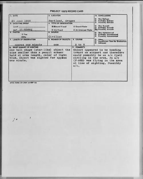 First page of 1956.06 - 6786559 - Portland, Oregon