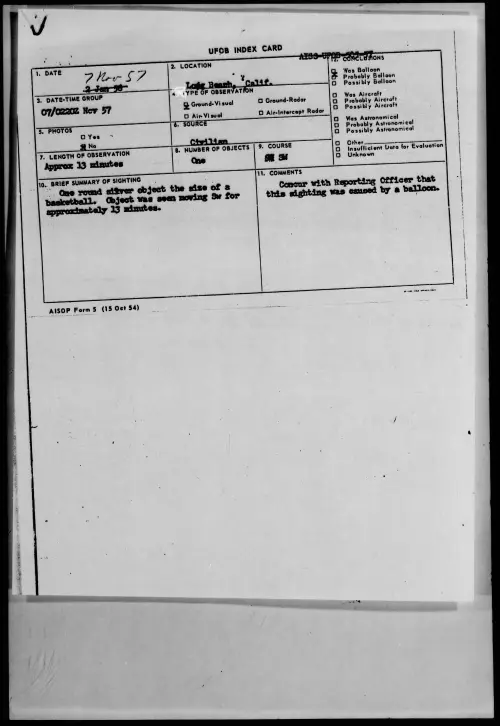 First page of 1957.11 - 6781635 - Long Beach, Calif