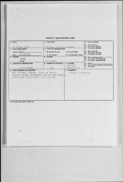 First page of 1957.06 - 6959071 - Benton, Pennsylvania