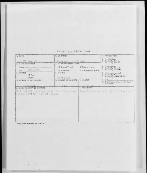 First page of 1958.03 - 6964819 - Laurium, Michigan