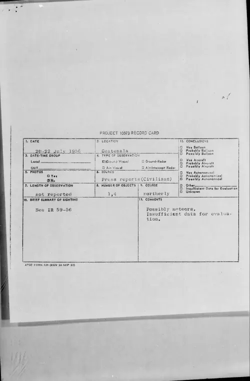 First page of 1956.07 - 6787335 - Guatemala