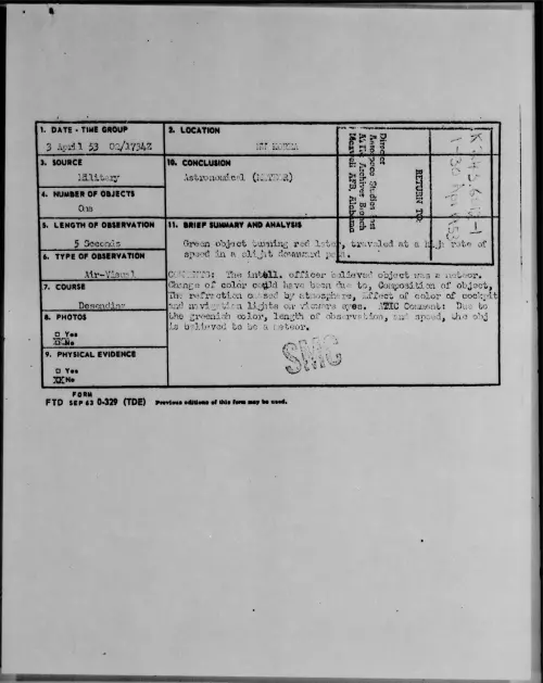 First page of 1953.04 - 6384529 - NW Korea