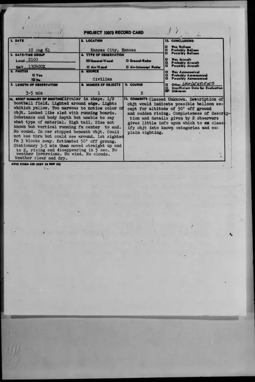 First page of 1961.08 - 8299115 - Kansas City, Kansas