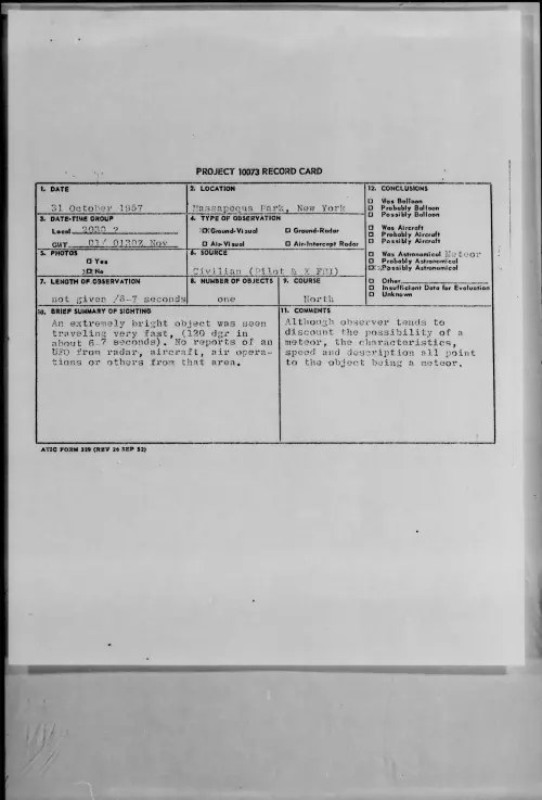 First page of 1957.10 - 7228584 - Massapequa Park, New York