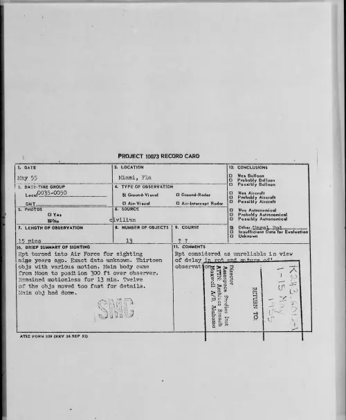 First page of 1955.05 - 6959554 - Miami, Fla