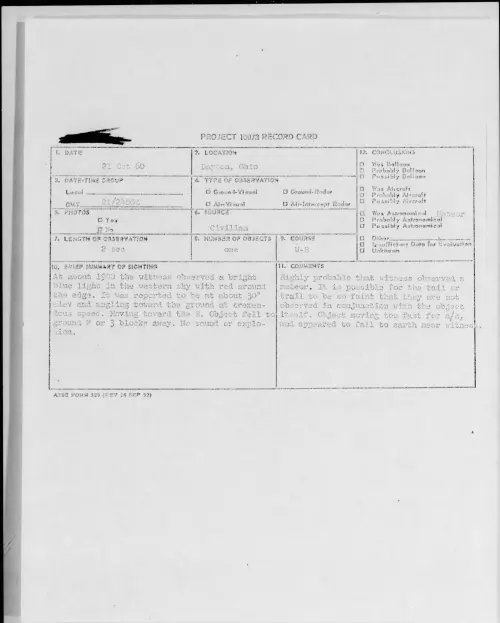 First page of 1960.10 - 8235234 - Dayton, Ohio