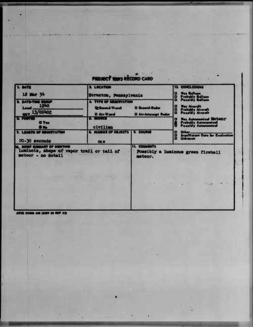 First page of 1954.03 - 6780917 - Seranton, Pennsylvania