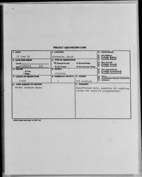 First page of 1955.06 - 6966036 - Riverside, Calif