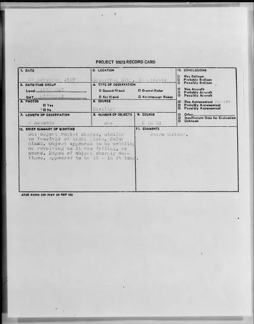 First page of 1957.11 - 6964813 - Cathedral City, California
