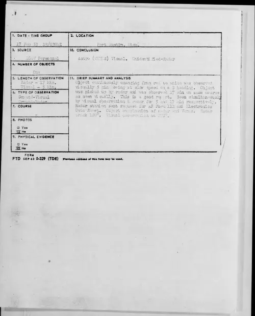 First page of 1953.02 - 9553693 - Port Austin, Mich