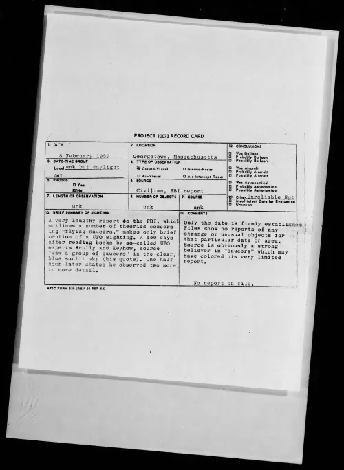 First page of 1957.02 - 6786662 - Georgetown, Massachusetts