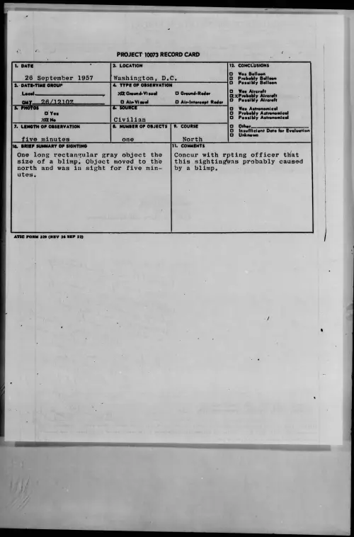 First page of 1957.09 - 6969165 - Washington, D.C
