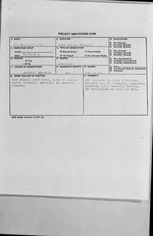 First page of 1957.11 - 6964010 - Lake Worth, Florida