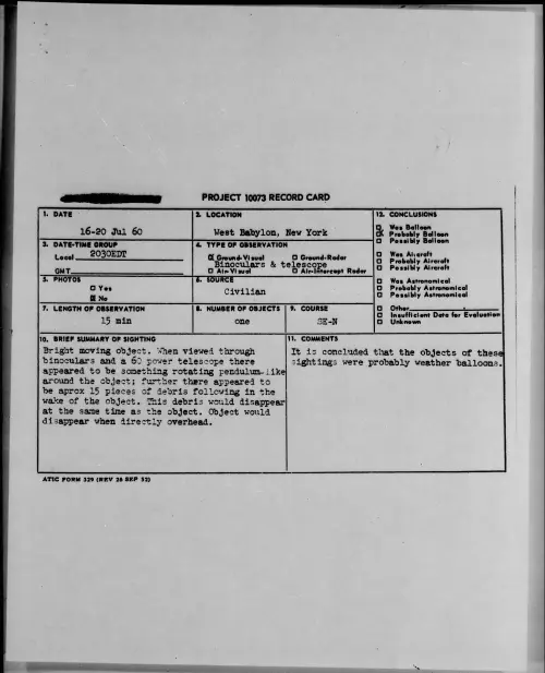 First page of 1960.07 - 7815272 - West Babylon, New York