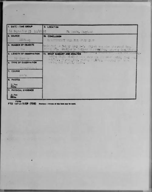 First page of 1953.09 - 6979973 - Ft Meade, Maryland