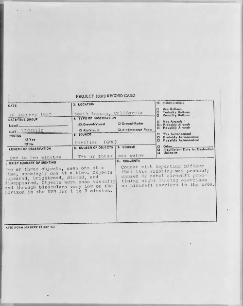 First page of 1957.01 - 6786494 - South Laguna, California