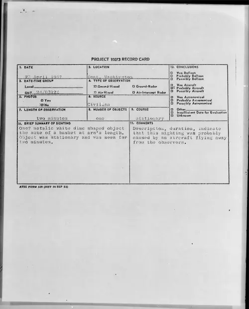First page of 1957.04 - 6789045 - Kent, Washington