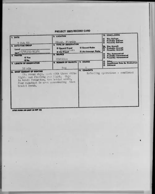 First page of 1959.02 - 9078996 - Miami, Florida