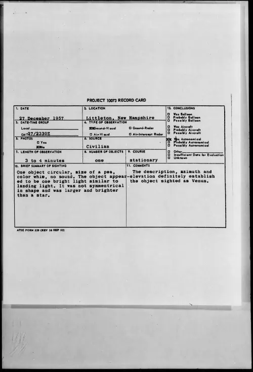 First page of 1957.12 - 6971275 - Littleton, New Hampshire