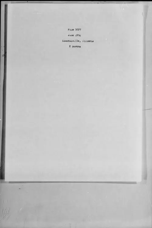 First page of 1954.06 - 7276363 - Linconville, Illinois (#3027)