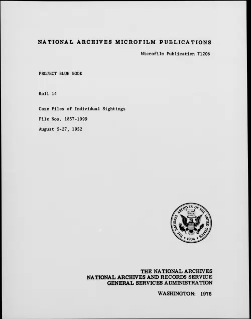 First page of [Blank}, [BLANK]
