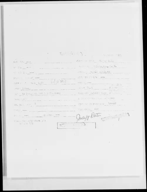 First page of Wilmington, N.C., May 1948 - Incident Number: 129