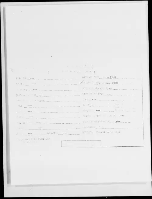 First page of Galveston, Texas, June 1948