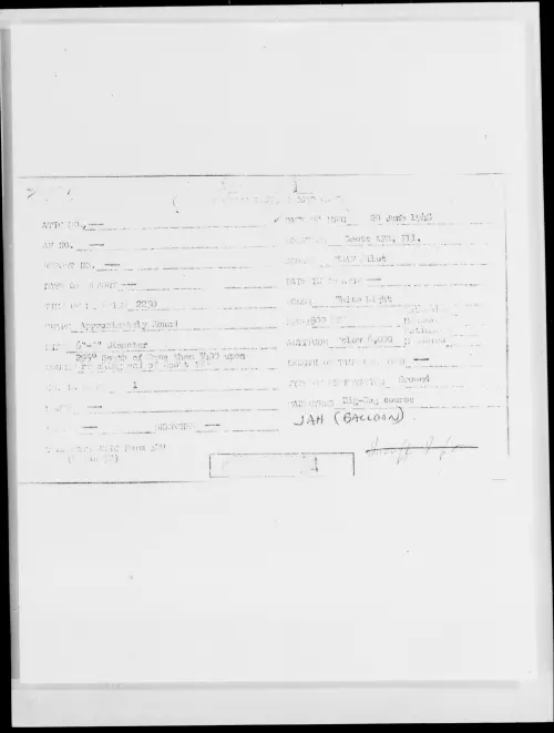 First page of Scott AFB, Ill., June 1948