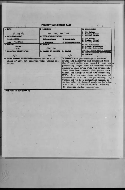 First page of 1961.08 - 8299363 - New York, New York