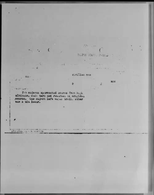 First page of [ILLEGIBLE], [ILLEGIBLE] - Incident Number: [ILLEGIBLE]