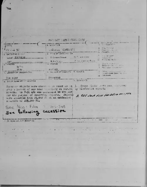First page of OSCEALA, WISCONSIN, July 1952