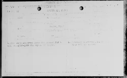 First page of ASHIYA AB, JAPAN, July 1952