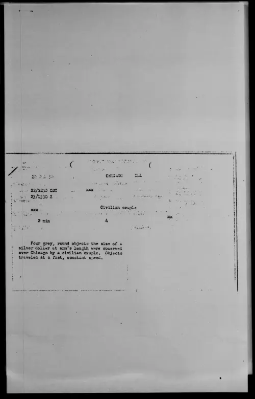 First page of CHICAGO ILL, July 1952