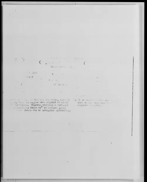 First page of FALLS CHURCH VA., [ILLEGIBLE] - Incident Number: [ILLEGIBLE]