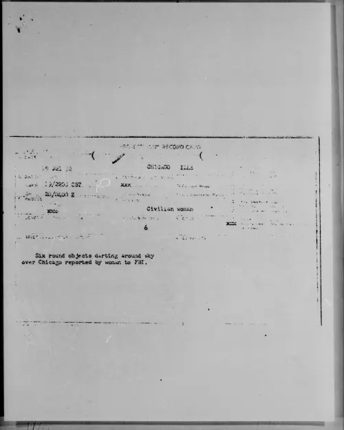First page of CHICAGO ILLS, July 1952